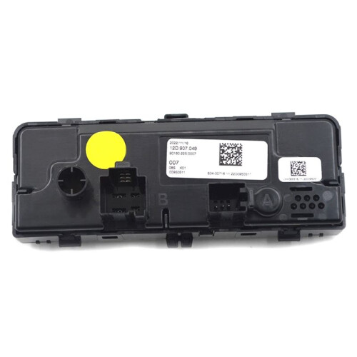12D907049 for   MK2 Rear Touch Air Conditioning Panel Rear Armrest Air Conditioning Control 1