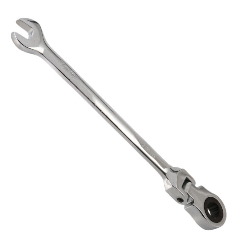 2X 7mm Flexible  Ratchet Action Wrench Spanner Nut Tool 2