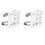 2X Adaptador de Montagem Em Poste Vertical Universal, Com 4 Loops, Suporte de Loop de Montagem Em Parede 1