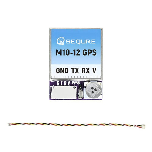 2X SEQURE M10-12 GPS Small Size Fast Positioning INVA BF Fixed-Wing Racing Drone FPV Return QMC5883L Compass-C 1