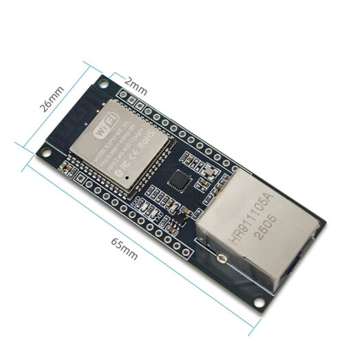 ESP32-ETH Porta Serial Incorporada Rede Ethernet WIFI Compatível com  Gateway MCU Módulo Sem Fio ESP32 2