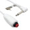 6X Nurse Call Cable 6.35mm  Nurse Call Device Emergency Call Cable with Push Button 5