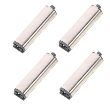 4pcs Push to Open Cabinet Latch Set for Wardrobe and Closet Doors, Concealed Handle Design
