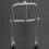 50 Pcs 3.9Inch Long White Metal Store Grid Wall Bracket Display Hooks 3