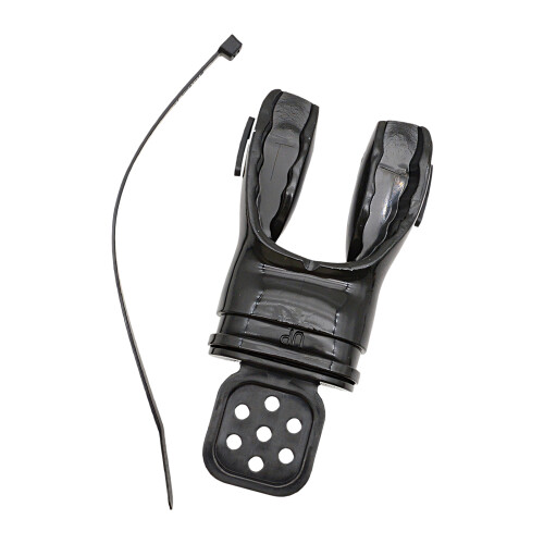 Thermoplastic Snorkels Mouthpieces Second Stage Regulator-Black