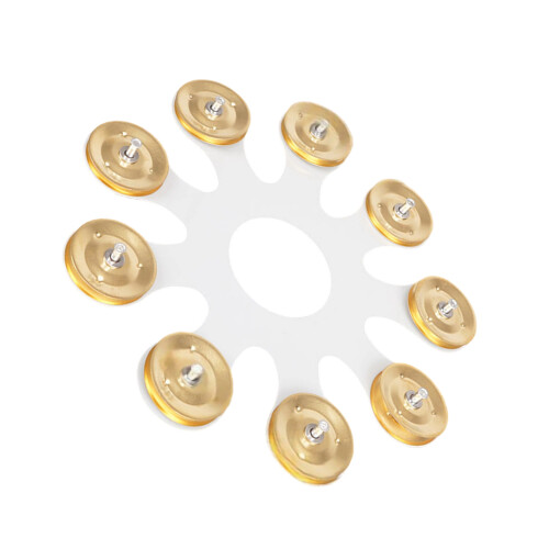 Professionele percussieset accessoire Shimmer Bell met messing