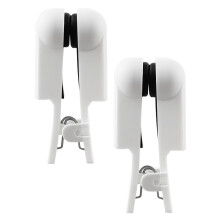 TENS Ear Clip Electrodes for TENS 7000, DoubleSided Reusable Rubber Pads, Stable Signal Transfer, 1 Pair