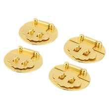 Vintage Box Latch Set Gold Zinc Alloy Antique Cabinet Hasp Lock for Wooden Jewelry Box 4Pcs