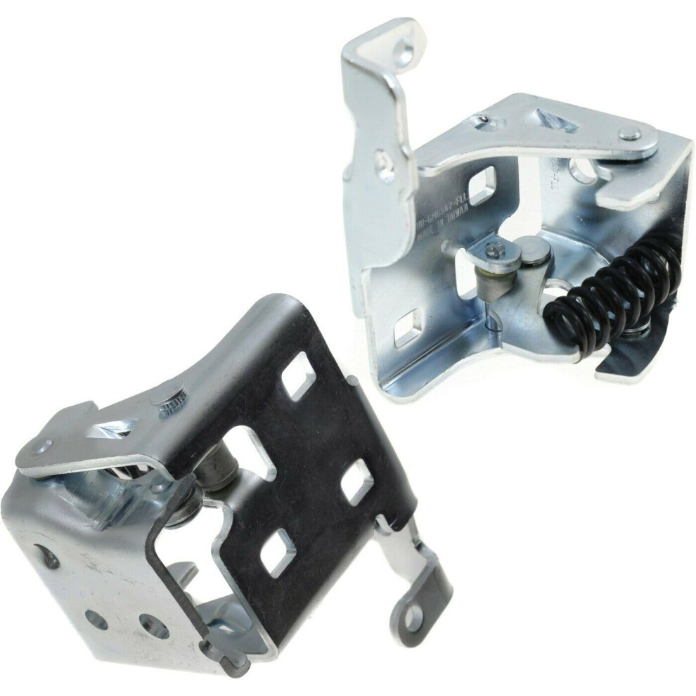 Front Lower Door Hinge Set Chrome Replacement For Driver Passenger Side Oem 14259695 20969646 20969645 9310869817727