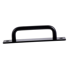 Barn Door Handle with Pull Push Plate Ergonomic Grip for Interior Sliding Doors Durable Easy Install