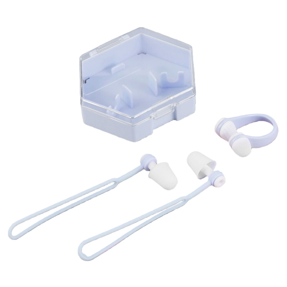 Multifunctional Swimming Nose Clip and Earplug Set for-makaran