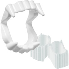 Bulk 3000Pack Halloween Costume Fangs White Fake Vampire Teeth for Parties and Events