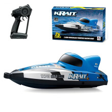 RC Boat 25KM/H Brushless Motor Turbojet Propulsion 2.4GHz Waterproof Speedboat for Lakes Pools