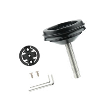 Bicycles Computer Stand Headset Top-Black Applicable to Garmi