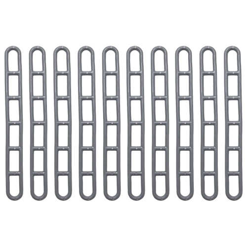 10Pcs Plastic Tie Down Strap Rope Adjuster Windproof Antislip
