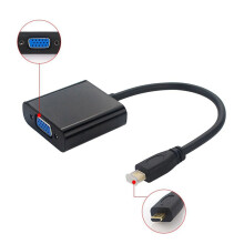 10X zu VGA Adapter Kabel 1080P Video Konverter mit Audio Buchse USB Strom Kabel für Kamera Raspberry Pi 4