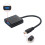 10X Micro- to VGA Adapter Cable 1080P Video Converter with Audio Jack USB Power Cable for  Camera Raspberry Pi 4 4