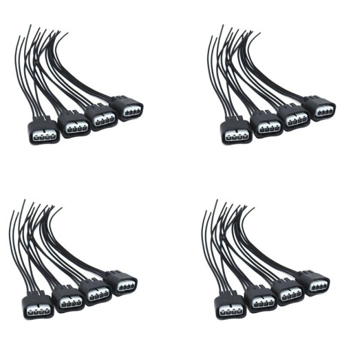16Pcs Ignition Coil Pigtail Connector Repair Harness Kit Set for
