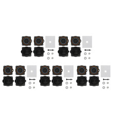 Air Pump Diaphragm Rebuild Repair Kit for Hiblow -60 -80 Septic Air Pump 80PD000040 10PCS
