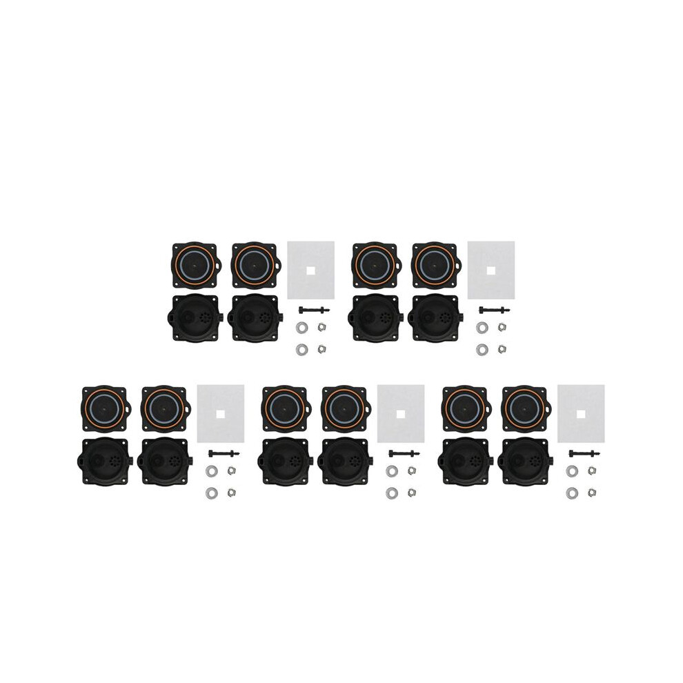 Semoic Air Pump Diaphragm Rebuild Repair Kit For Hiblow -60 -80 Septic Air Pump 80Pd000040 10Pcs