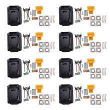 8X for 18V 20V Battery Replacement Plastic Case 3.0Ah 4.0Ah DCB201,DCB203,DCB204,DCB200 Li-Ion Battery Cover