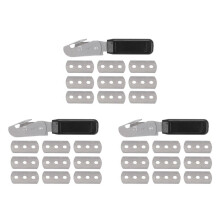 3X Vinyl Back Paper Slitter Cutter Manual Knife for Car Tinting and Backing Paper with 10 Extra Blade