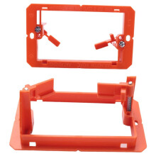Low Voltage Mounting Bracket 1 Gang Multipurpose Drywall Mounting Wall Plate Bracket - (Single Gang, 20 Pack)