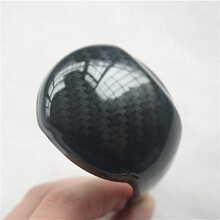4X Sport Style Carbon Fiber Print Gear Shift Knob Cover Trim for 2 3 6 CX-3 CX-5
