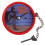 Magic Vanish Prop with Visual Appear Tricks, Compact 5.5x5.5cm Red Stage Magic Accessory 1