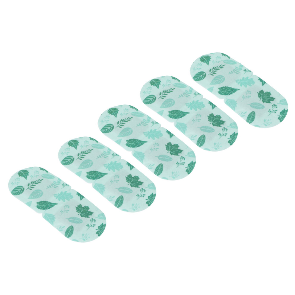 5pcs Self-Heating Mugwort Eye Stickers for Fatigue Relief, Disposable