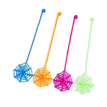 Pack of 10 Sticky Spider Web with Stretchable Texture for Halloween Party Decorations and Kids Fun