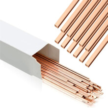 80 Brazing Rods, Flat Welding Rod Industrial 0.050"X1/8"X10" for Air Conditioners, Refrigerators, Freezers Equipmen HVAC