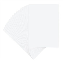 16 Pcs Shrink Plastic Sheets (7.9x5.7 Inch) - Shrink Papers for Kids DIY Crafts, Keychains, Phone Charms, Gift Tags