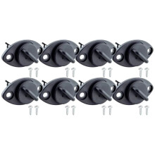 8PCS Universal Boat Garboard Drain Plug Transom Bung Hole Drainage for Kayak Canoe Peddle Boat Accessories