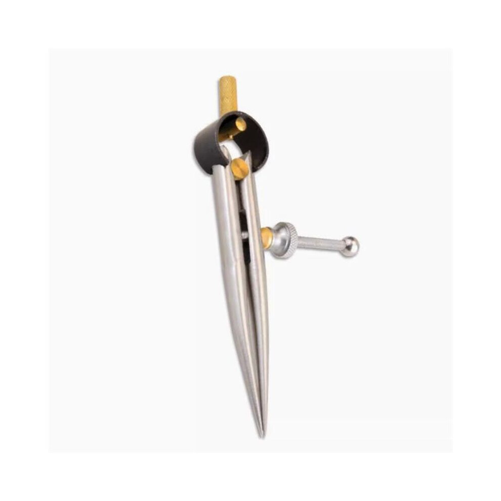 0-75Mm Steel Leather Compass Set Adjustable Wing Divider For Drafting Woodworking Metalworking 6033000174154