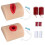2Pcs Wound Packing Task Trainer Kit, Bullet & Laceration Wound Simulation for Medical Training 1