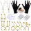 Body Piercing Stud Kit 8mm 42 Pieces 1