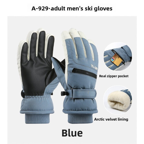 Ski Gloves Thermal Waterproof Touchscreen Windproof Non-Slip