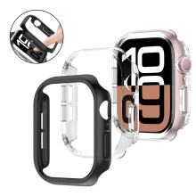 Yhteensopiva Apple Watch Series11/10 46mm näytönsuoja, kova PC-suojakuori iWatch11/10:lle, musta