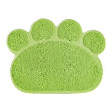 Tapis d'alimentation pour chien et chat, tapis en silicone antidérapant et imperméable pour gamelle d'eau, facile à nettoyer.