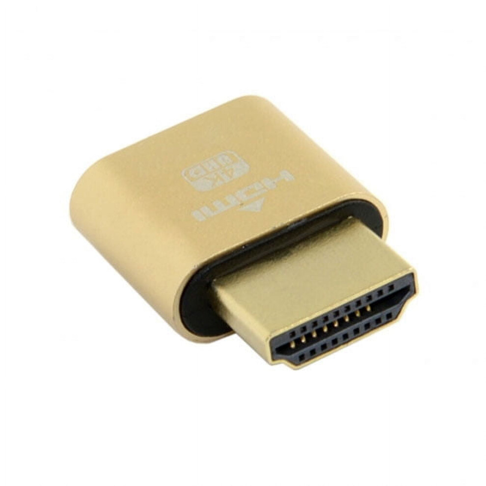 Cy Cy Virtual Display Adapter Hdmi 1.4 Ddc Edid Dummy Plug Headless Ghost Display Emulator 1920X1080p@60Hz 9365509022726