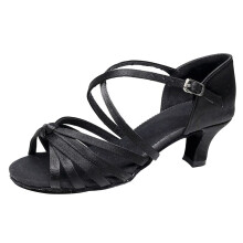 Damen-Tanzschuhe mit hohen Absätzen für Rumba, Walzer und Salsa