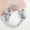 Women's Embroidered Flower Headband with Smooth Net Yarn 3