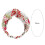 Women's Embroidered Flower Headband Net Yarn 5