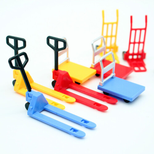 Mini carrello a pianale ribassato per modelli in scala 1/6 e 1/12