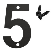 Numéros de maison flottants modernes en métal – Résistants aux intempéries et à la rouille, faciles à installer, compatibles avec les