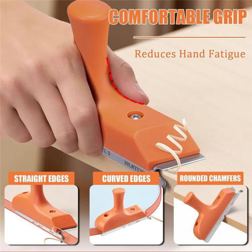 RUITOOL  Banding Trimmer with Ergonomic Grip for Veneer, PVC, ABS  Various Edges 2