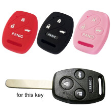 Silicone Car Remote Key Cover for Honda Accord Civic CR-V 4