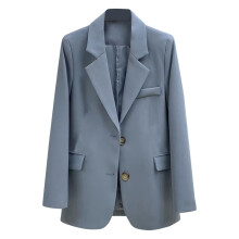 Schwarzer Damenblazer in Übergröße, lang, einreihig, leicht, Business Casual, bürotauglich