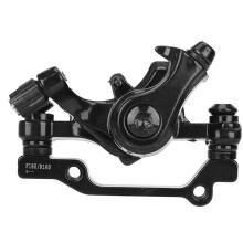 Front/ Rear Wheel 180mm/160mm Bicycle Disc Brake Caliper Cable Assisted Braking System Smooth Stops Bicycle Disc Brake